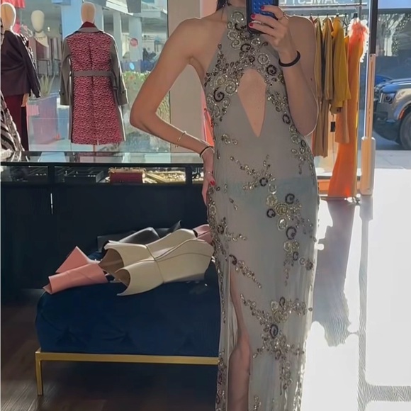 Elegant Embellished Evening Gown